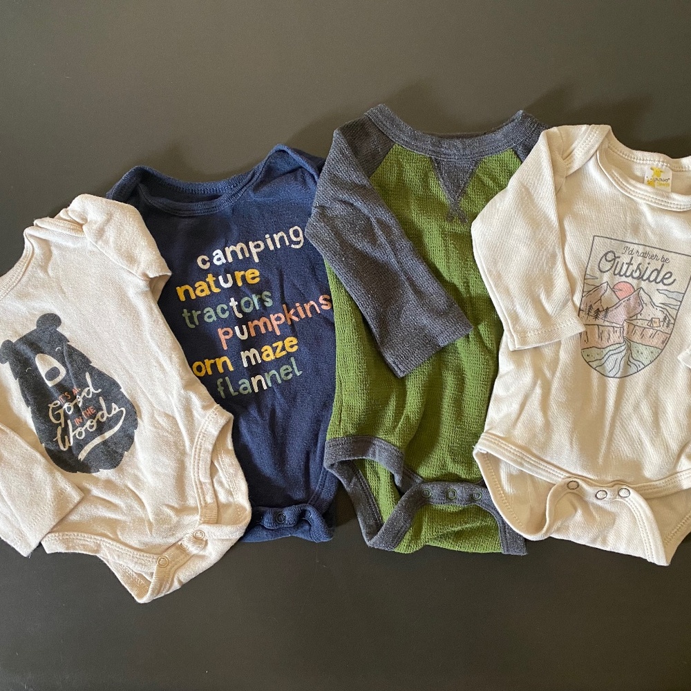 Outdoors Long Sleeve Onesies